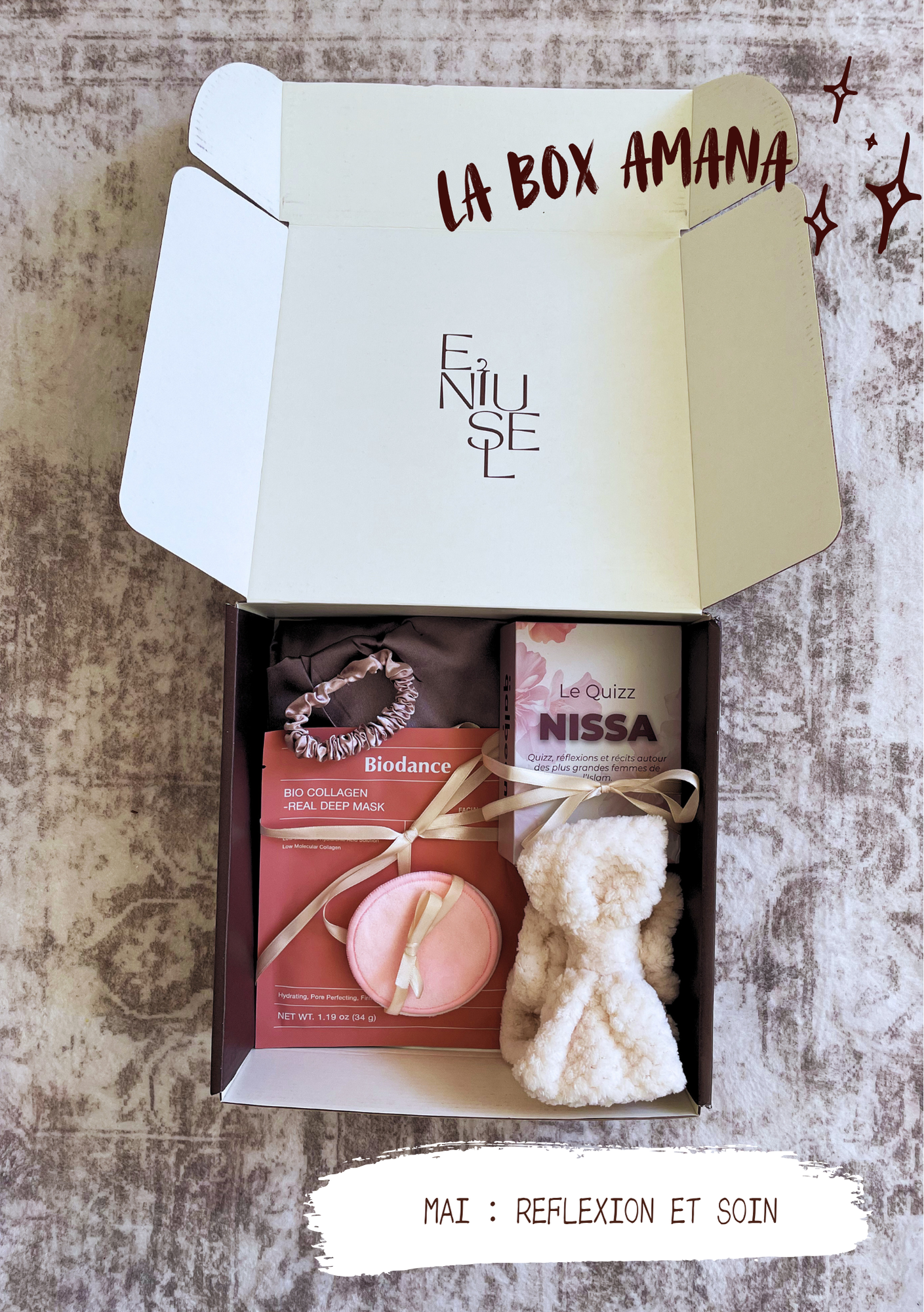 Abonnement mensuel à 34,90€ - Reçois ta box du mois !