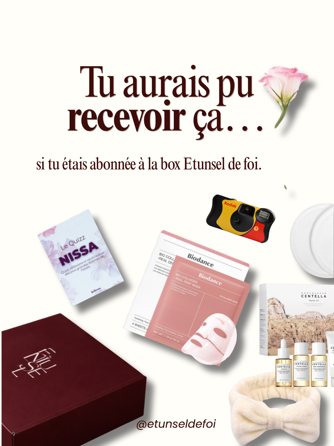 Abonnement mensuel à 34,90€ - Reçois ta box du mois !