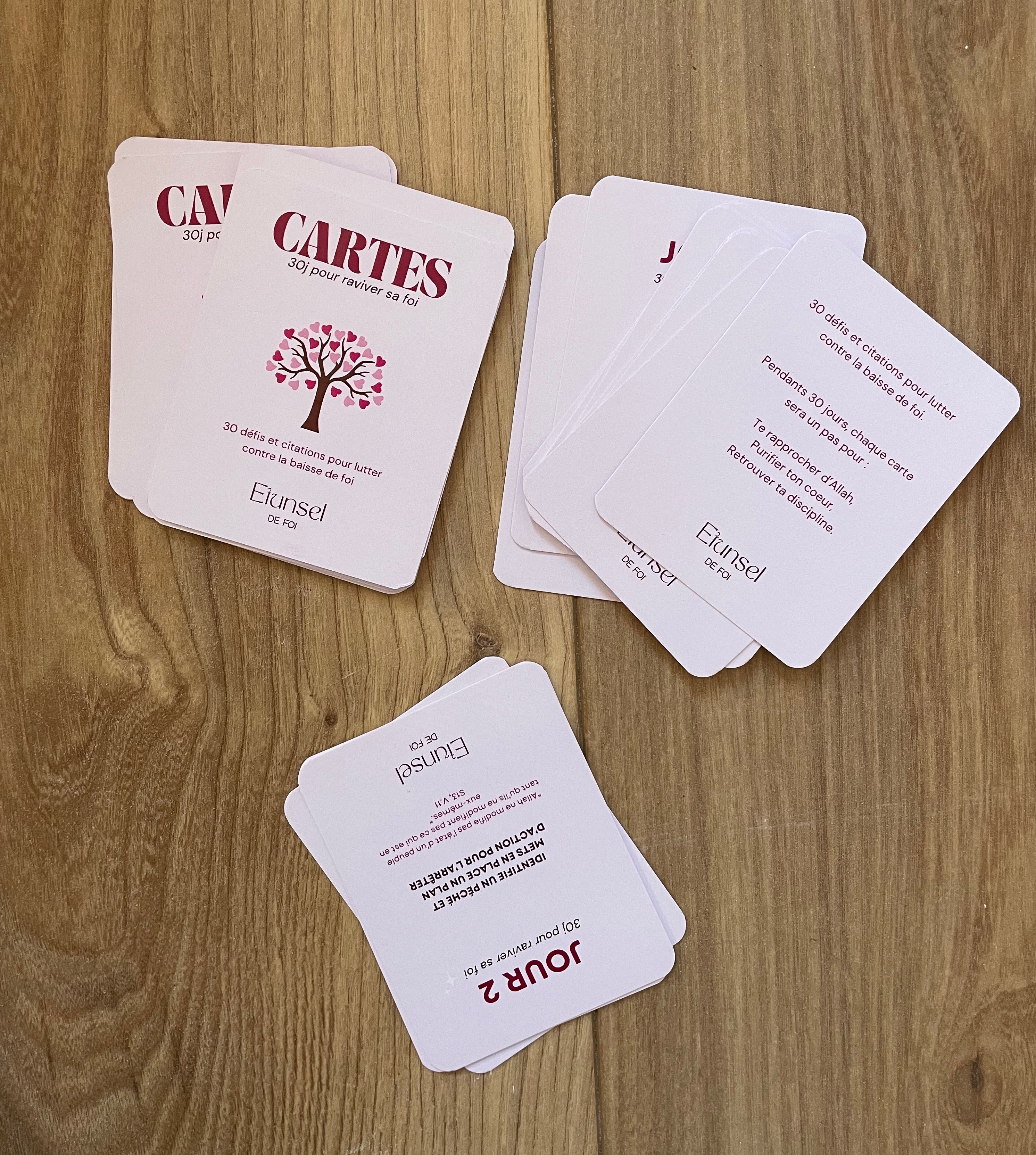 Cartes - 30j pour raviver sa foi
