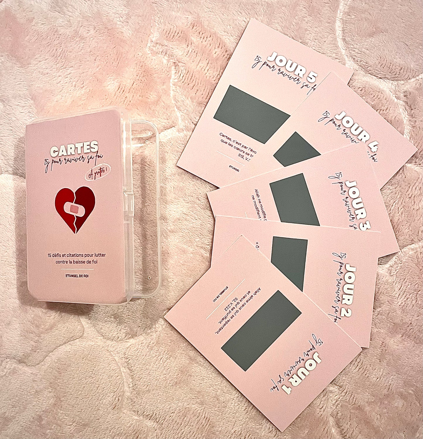 PRÉCOMMANDE : Cartes “15j pour raviver sa foi”