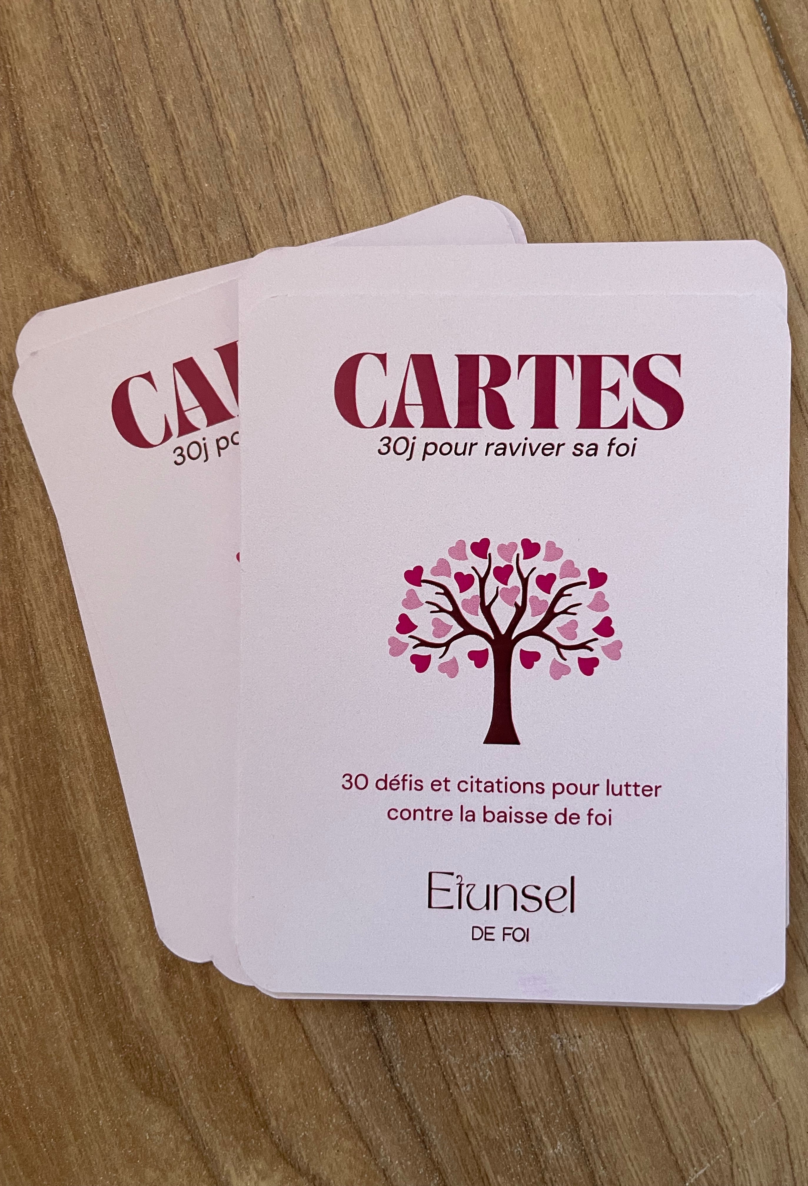 Cartes - 30j pour raviver sa foi
