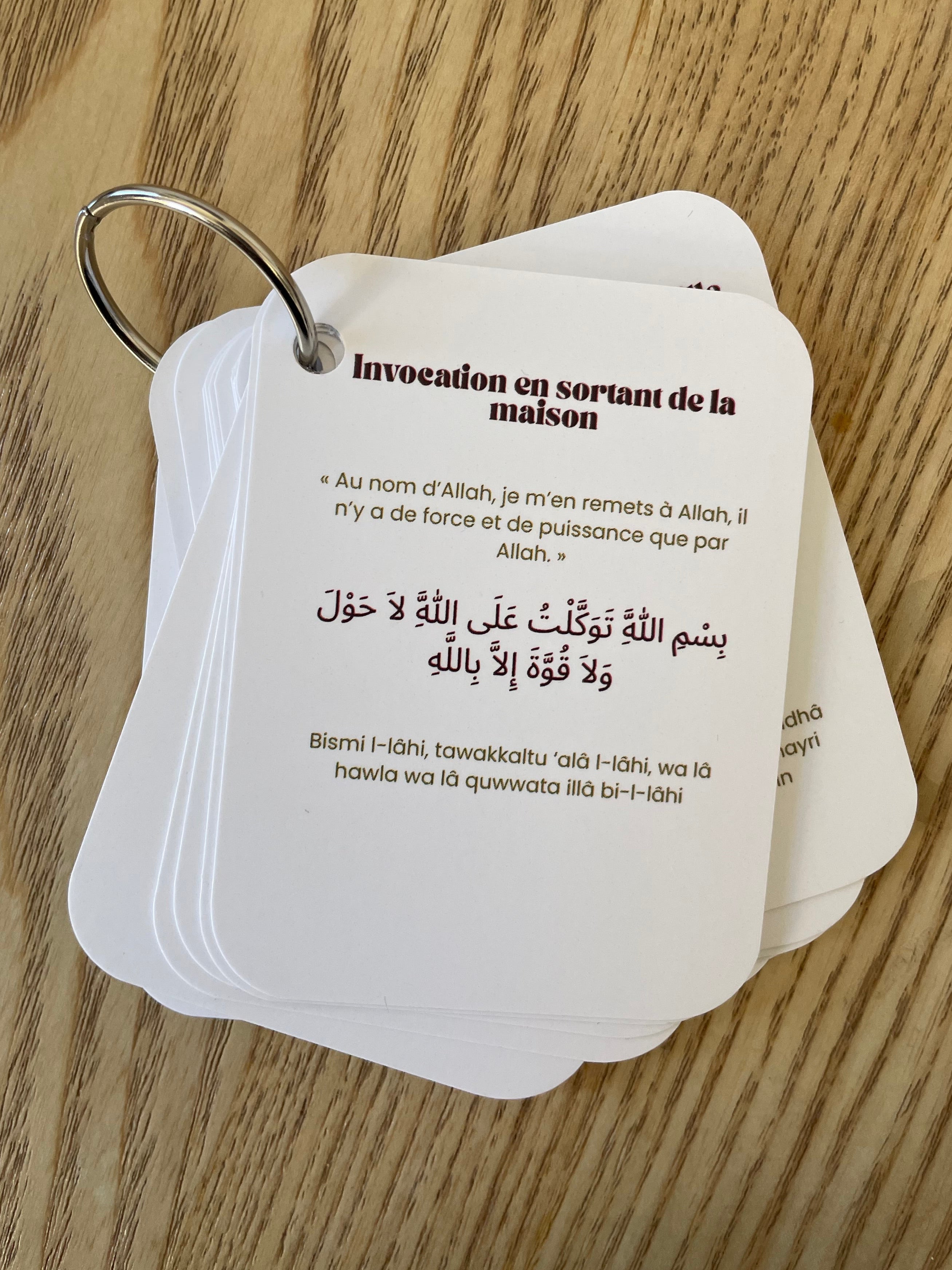 Cartes - Mes invocations de poche