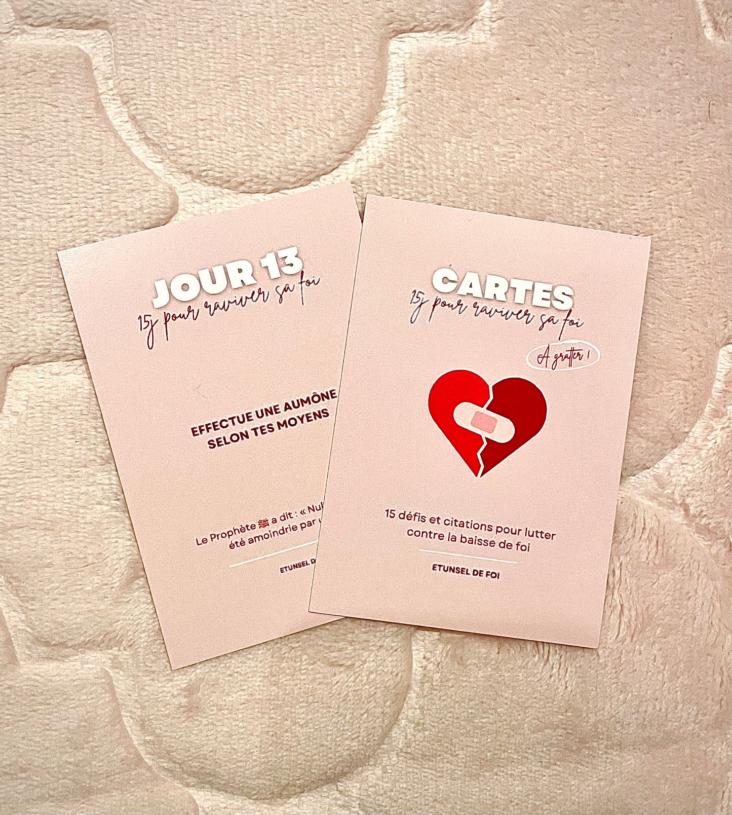 PRÉCOMMANDE : Cartes “15j pour raviver sa foi”