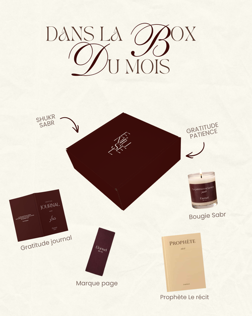 Box Gratitude - Sabr wa Shukr